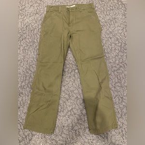 Carhartt Men's Relaxed Fit Canvas Utility Work Pant. Size 34x32